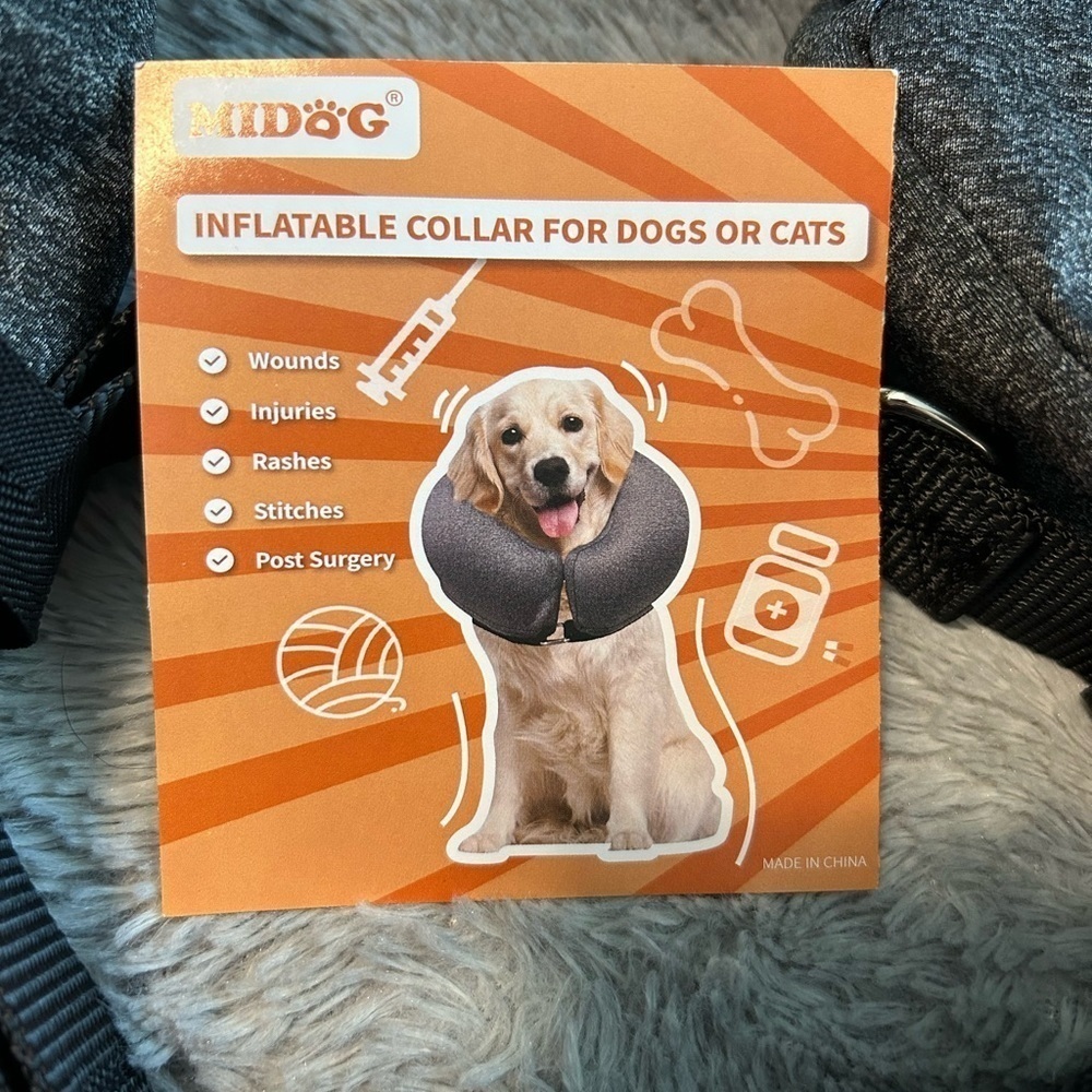 Inflatable collar for Dogs - Picture 3 of 12